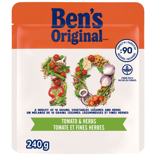 Melange 10 de Ben's Original Tomate et Fines Herbes, 240g