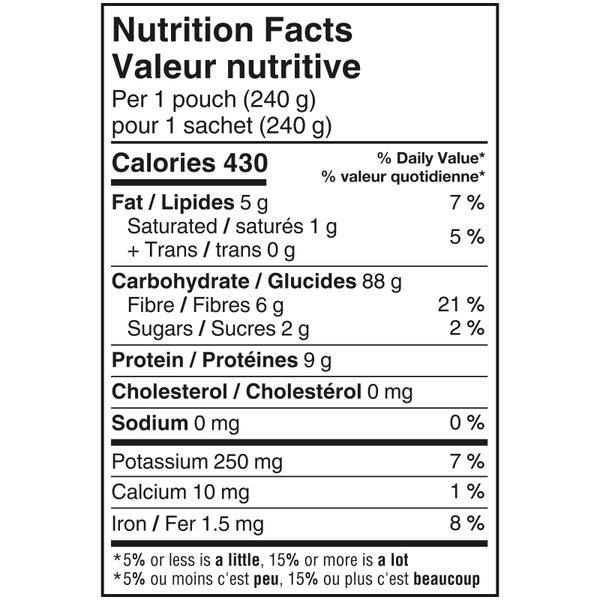 Riz jasmin brun BISTRO EXPRESS de marque BEN'S ORIGINAL