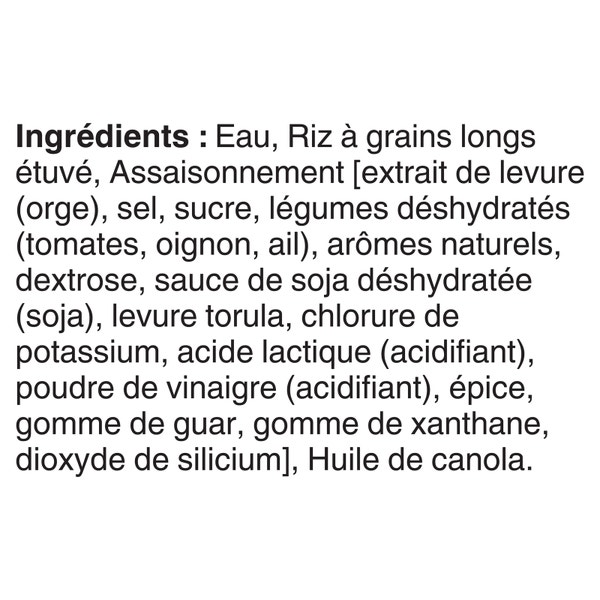 Riz style frit BISTRO EXPRESS(MC) de marque BEN'S ORIGINAL(MC), 250 g