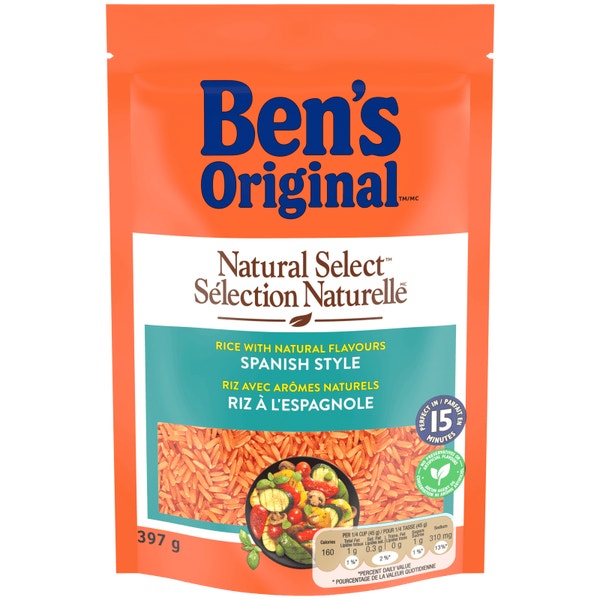 BEN'S ORIGINAL™ NATURAL SELECT™ Spanish Style Rice, 397g