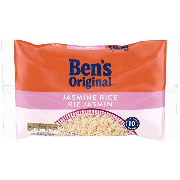Riz au jasmin de marque BEN'S ORIGINAL(MC), 1,6 kg