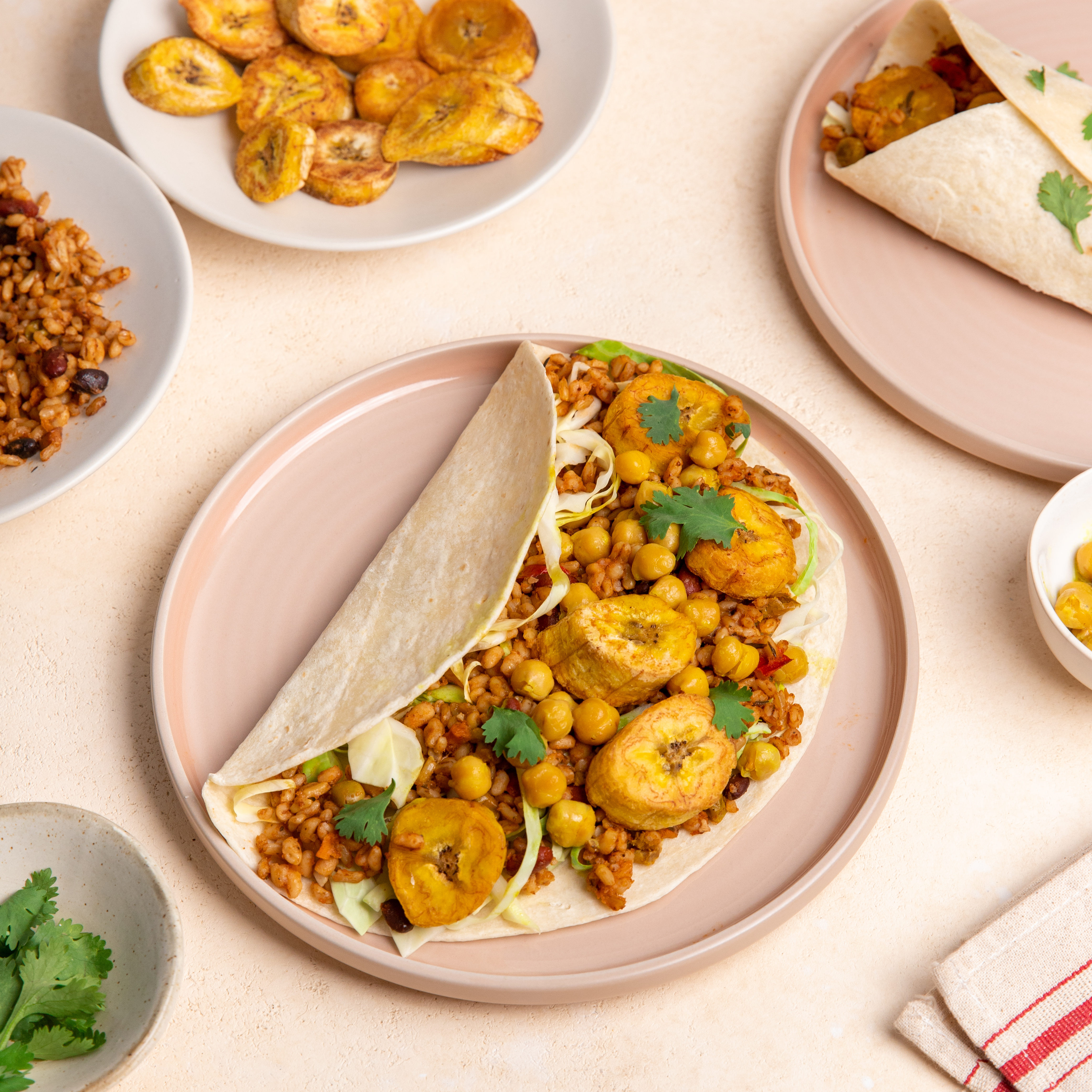 Caribbean Style Wrap with Ben’s Original™ 10 Medley