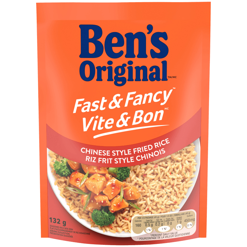 BEN'S ORIGINAL™ FAST & FANCY™ Chinese Style Fried Rice, 132g