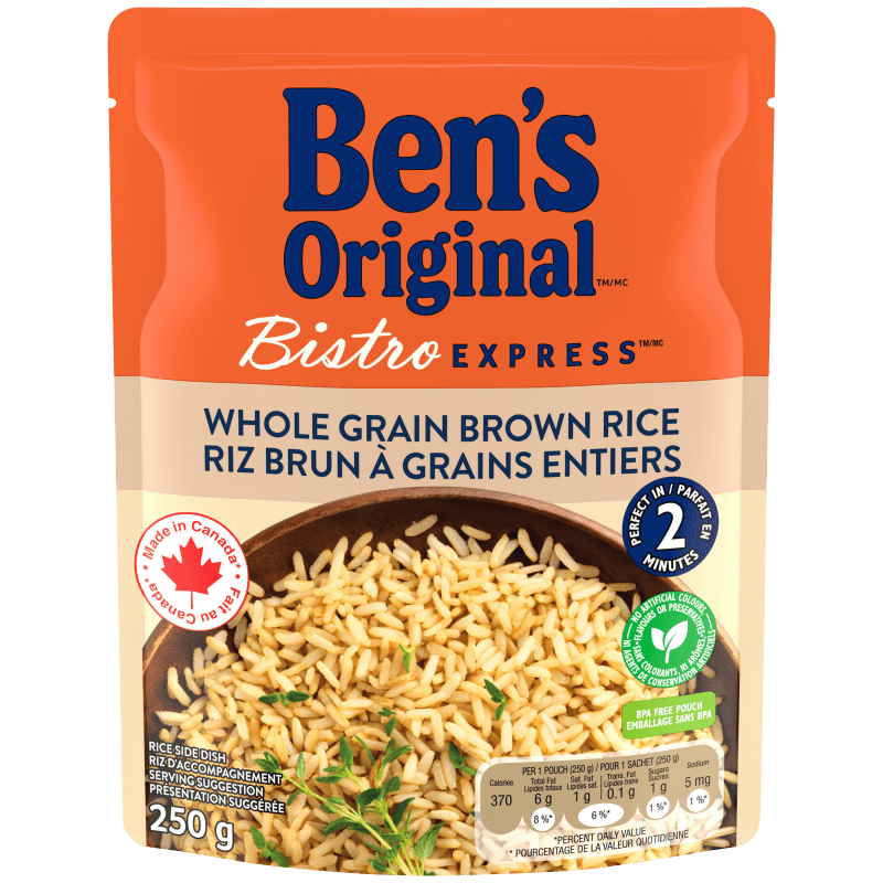 BEN'S ORIGINAL™ BISTRO EXPRESS™ Wholegrain Brown Rice, 250g